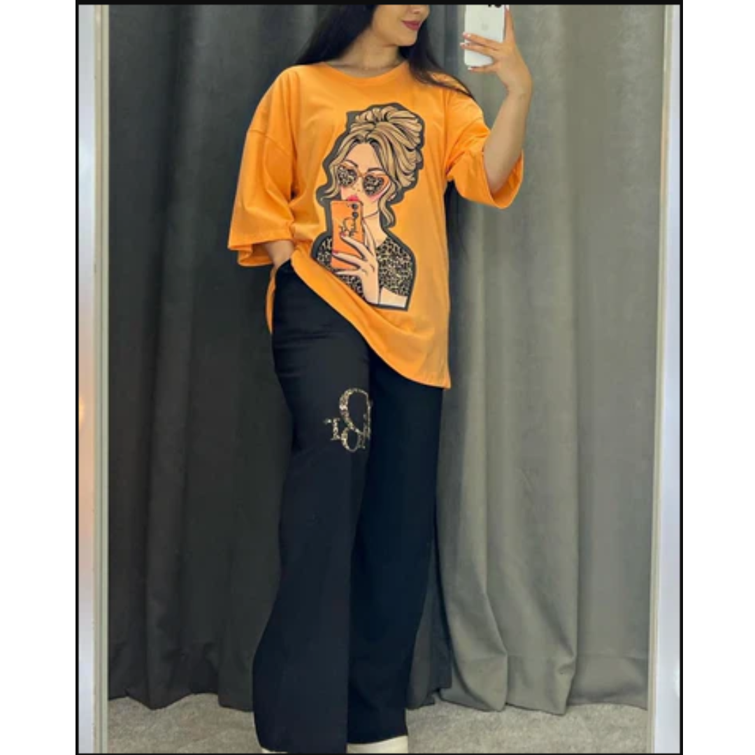 Imagine Casual Tee Trouser Drop 4