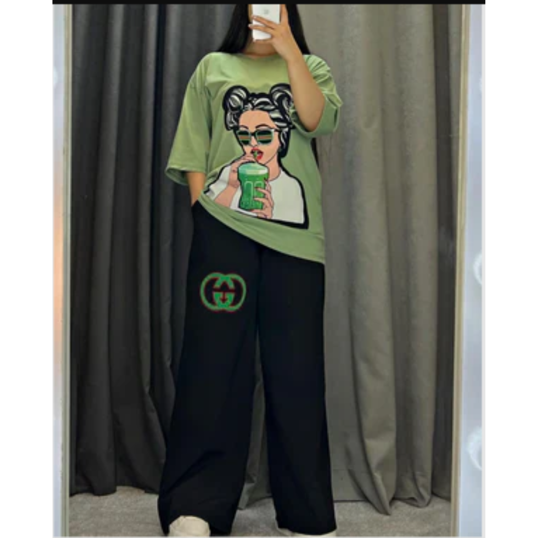 Imagine Casual  Tee Trouser Drop 5