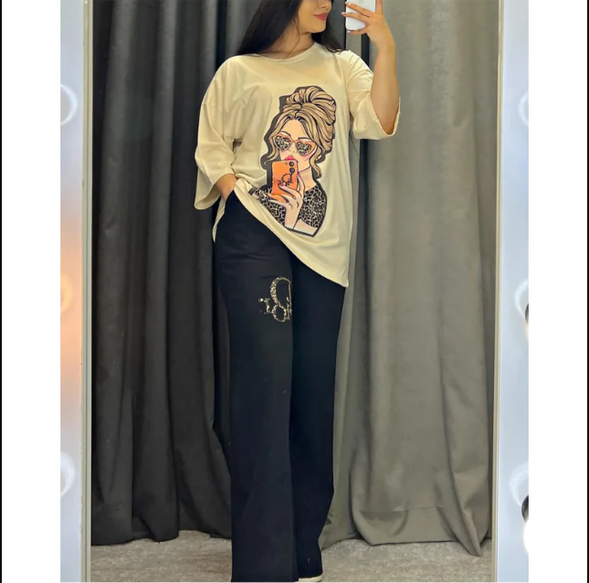 Imagine Casual Tee Trouser Drop 3