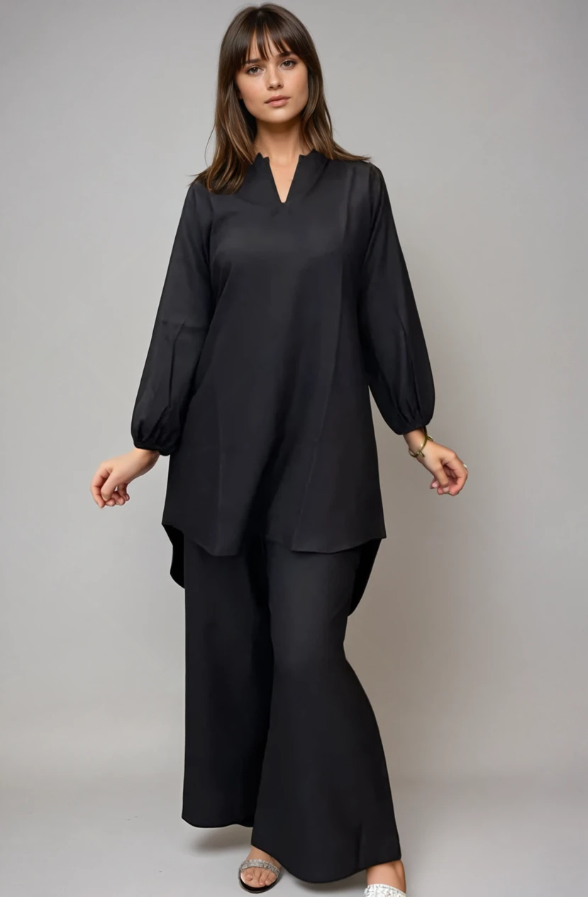 Graceful Women Solids Co ORD Set For Her.