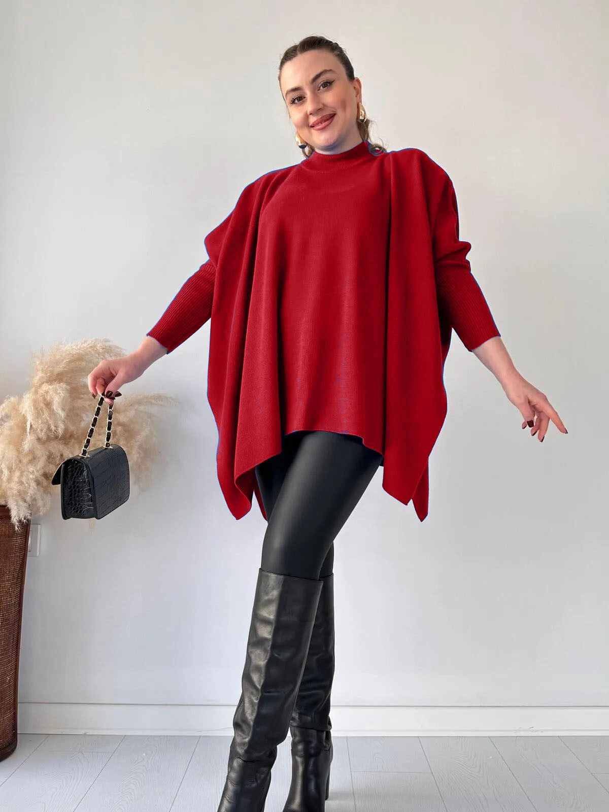 Stylish Turkish Winter Ponchos For Her.