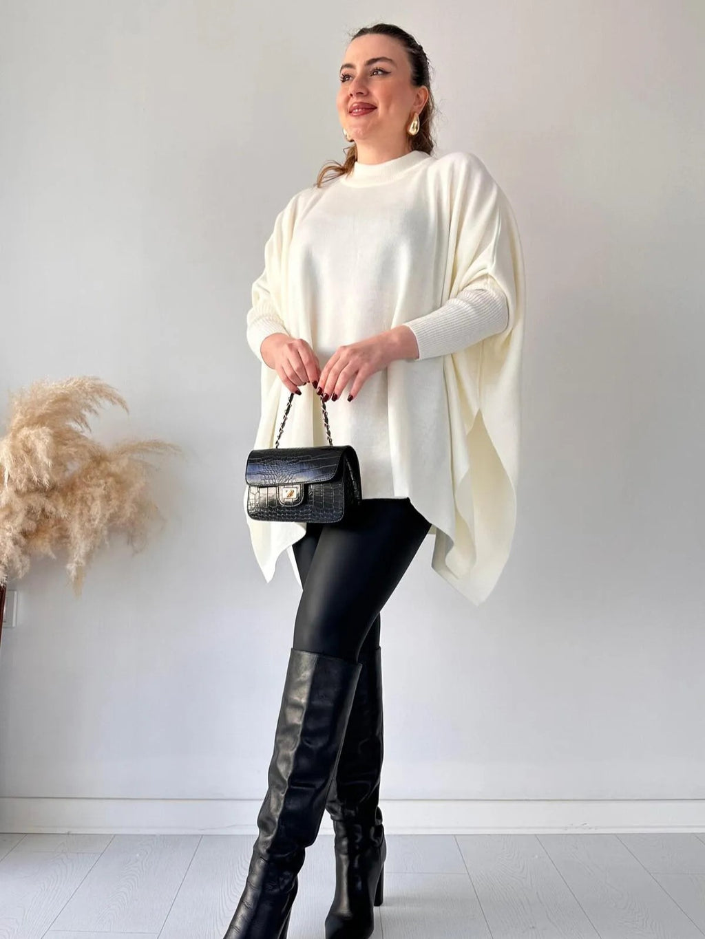 Stylish Turkish Winter Ponchos For Her.