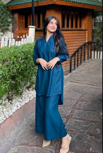 Graceful Women Solids Co ORD Set For Her.