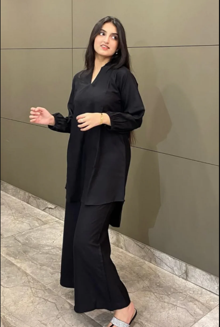 Graceful Women Solids Co ORD Set For Her.