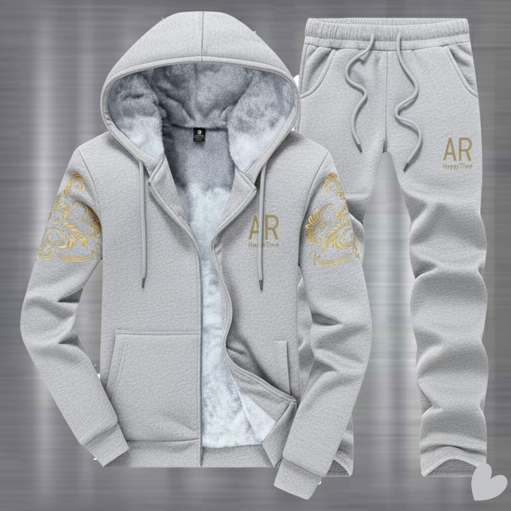 Hooded Winter AR Double Fleece Winter Premium Tracksuit.