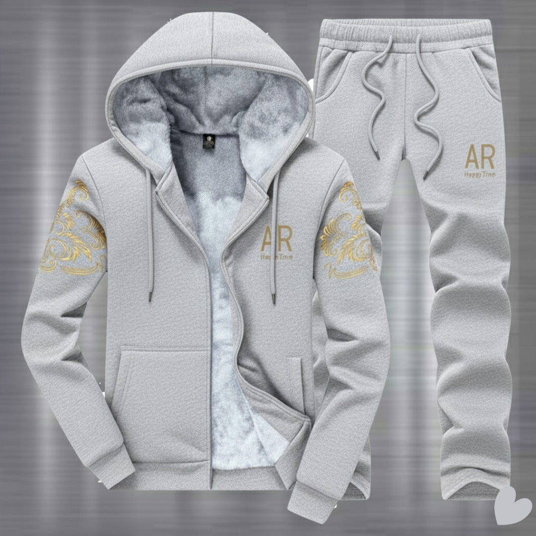 Hooded Winter AR Double Fleece Winter Premium Tracksuit.