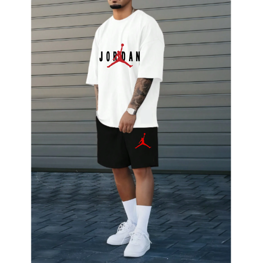 The JR 2-Piece T-Shirt and Short Tracksuit Set.