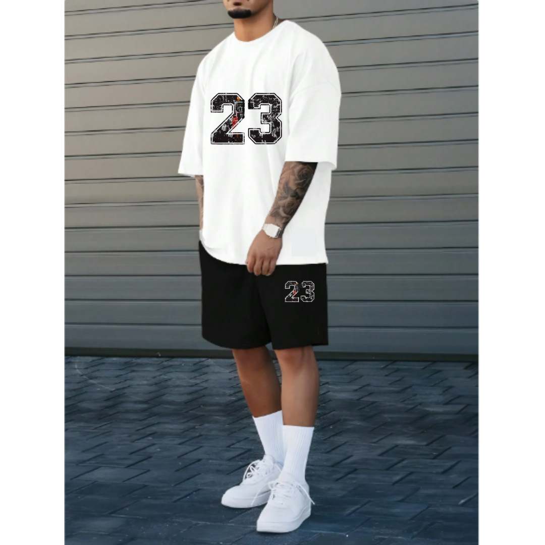 The 23 T-Shirt and Trouser Set.