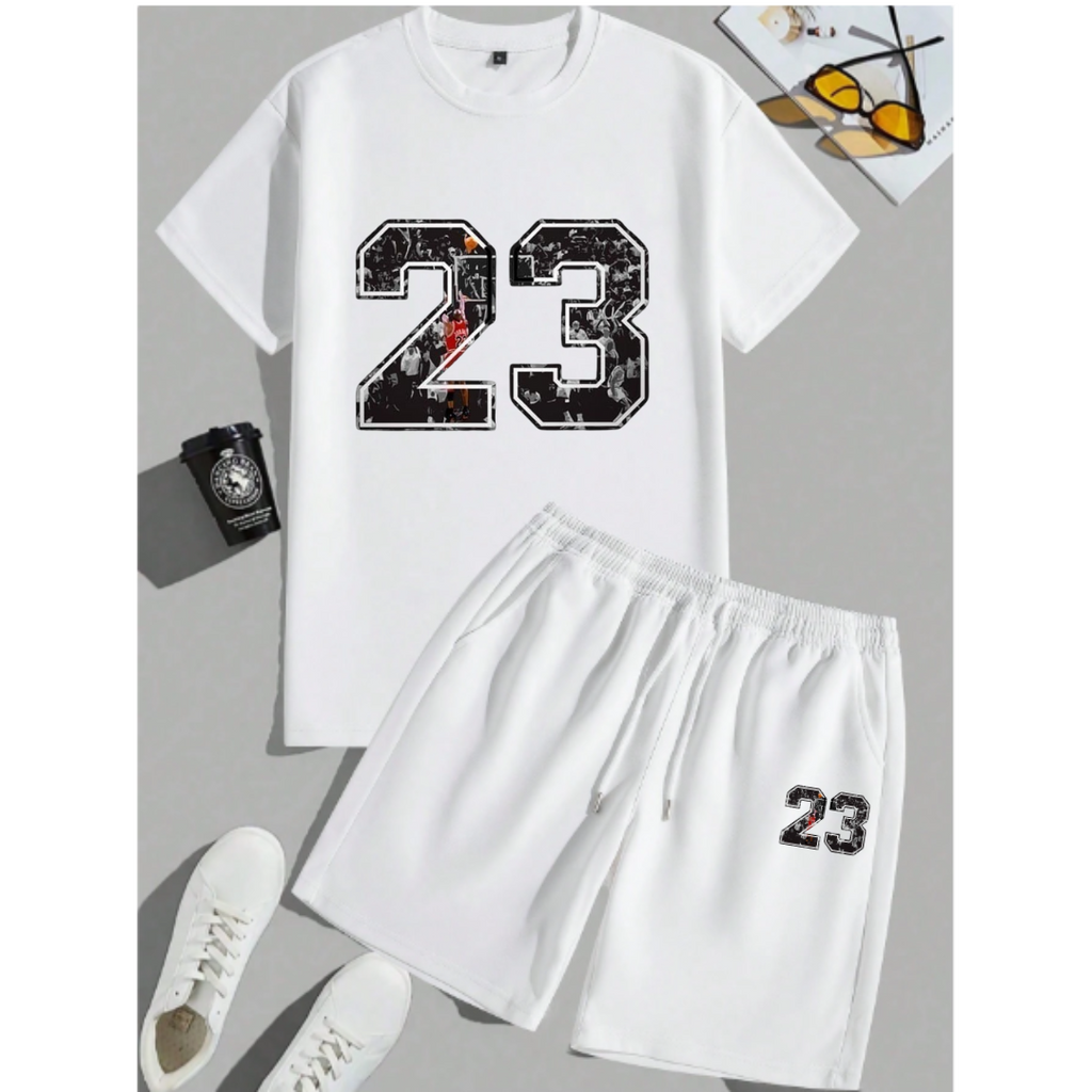 The 23 T-Shirt and Trouser Set.