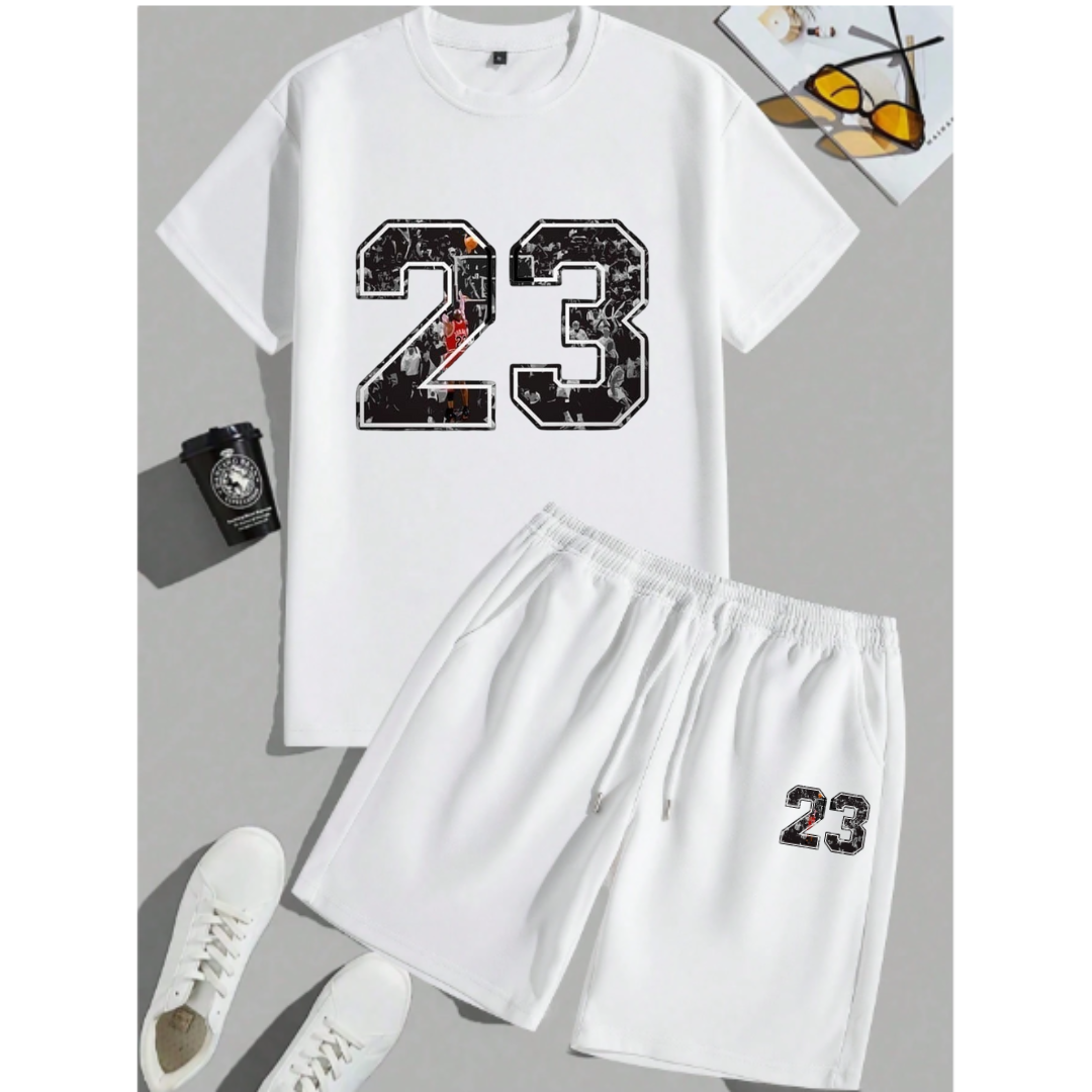 The 23 T-Shirt and Trouser Set.