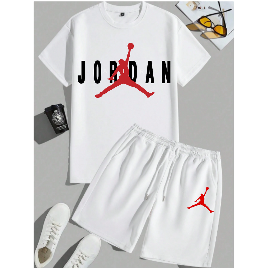 The JR 2-Piece T-Shirt and Short Tracksuit Set.