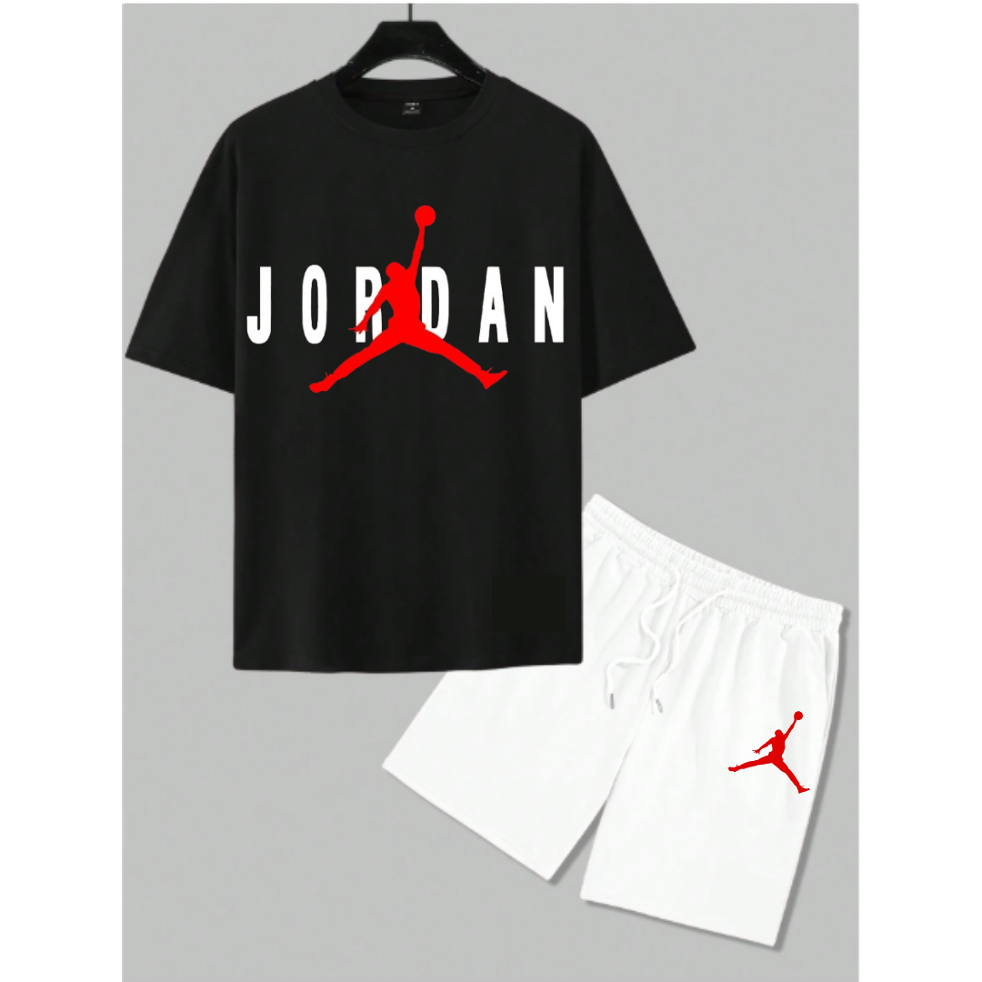 The JR 2-Piece T-Shirt and Short Tracksuit Set.