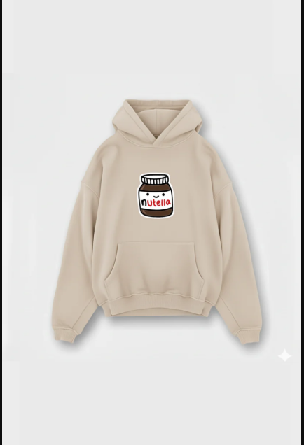 Nutella Beige Winter Hoody.