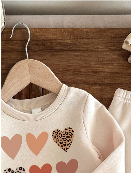 So Many Hearts Kids 2-Piece Set.
