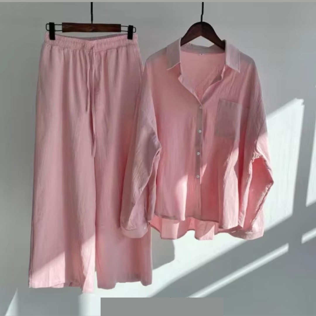 Baby Pink IN Fashion CO ORD Set For Her.