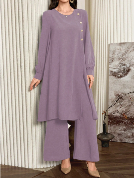 Long Gorgeous Co Ord Set For Her.