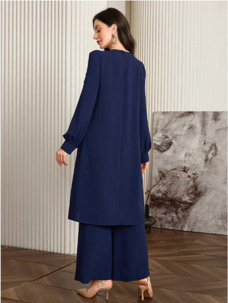 Long Gorgeous Co Ord Set For Her.