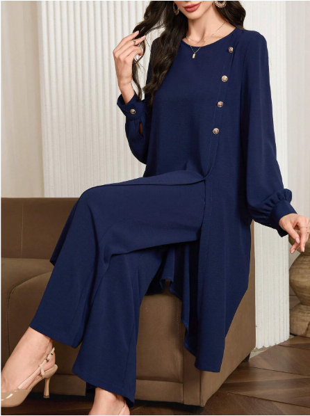 Long Gorgeous Co Ord Set For Her.