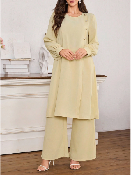 Long Gorgeous Co Ord Set For Her.